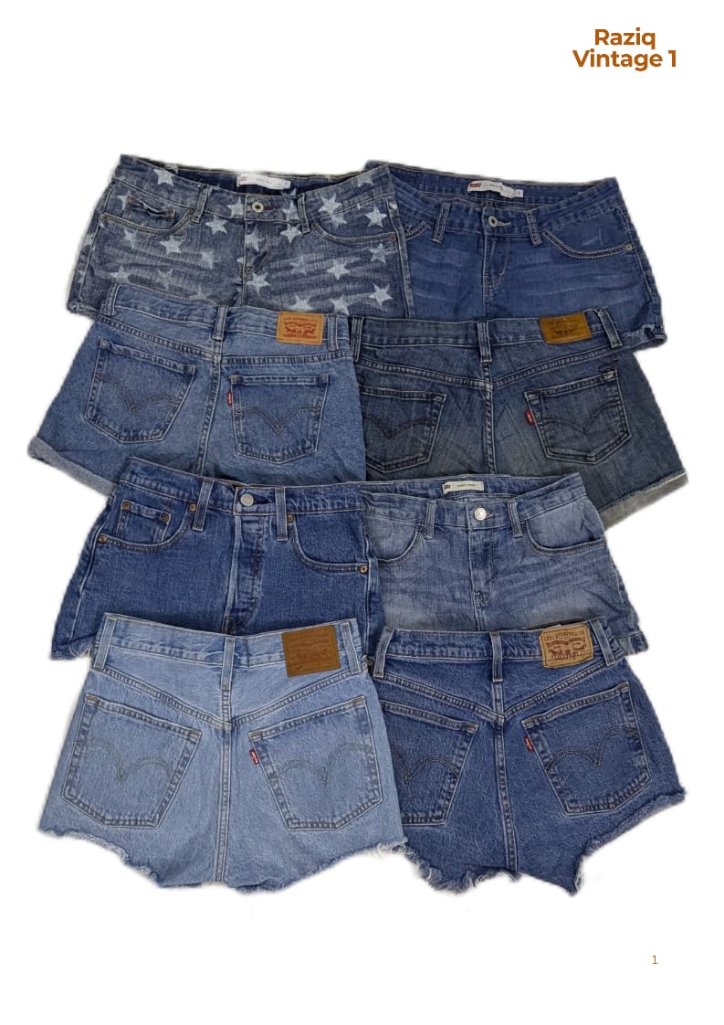 💥 RV1693 Levi's Mini Shorts
