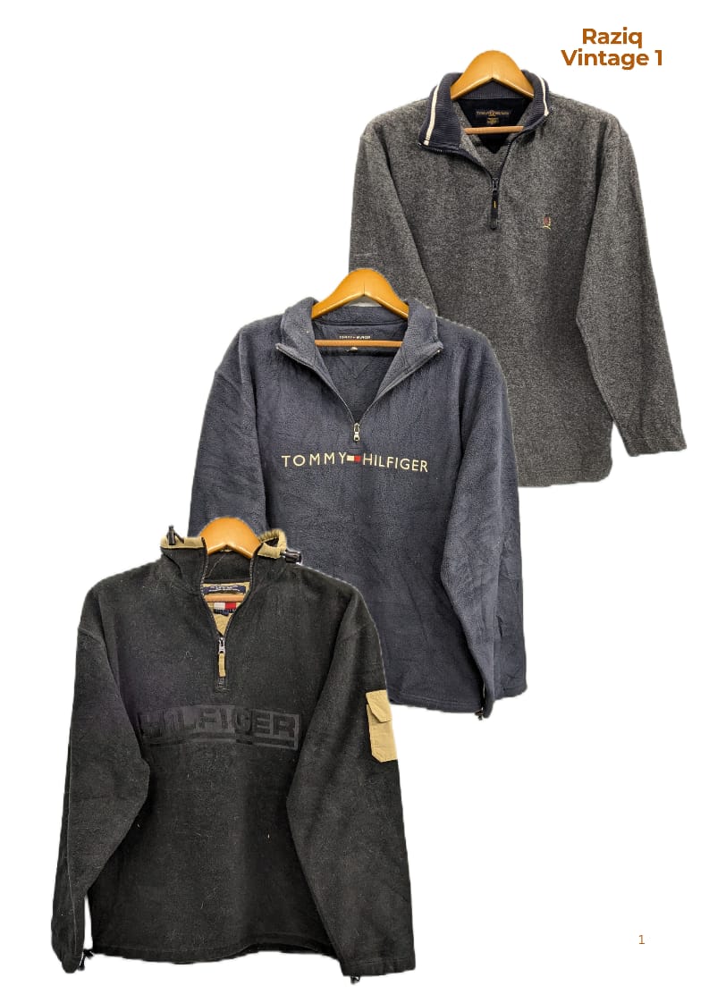 💥 RV1697 Tommy Hilfiger Fleece Jackets
