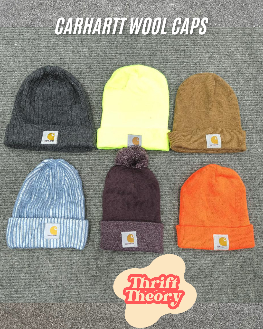 Carhartt Wool Caps - (08/01)