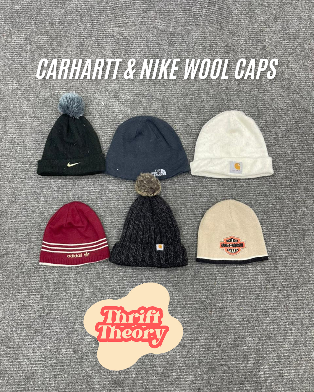 Carhartt & Nike Bonnets en Laine - (08/01)