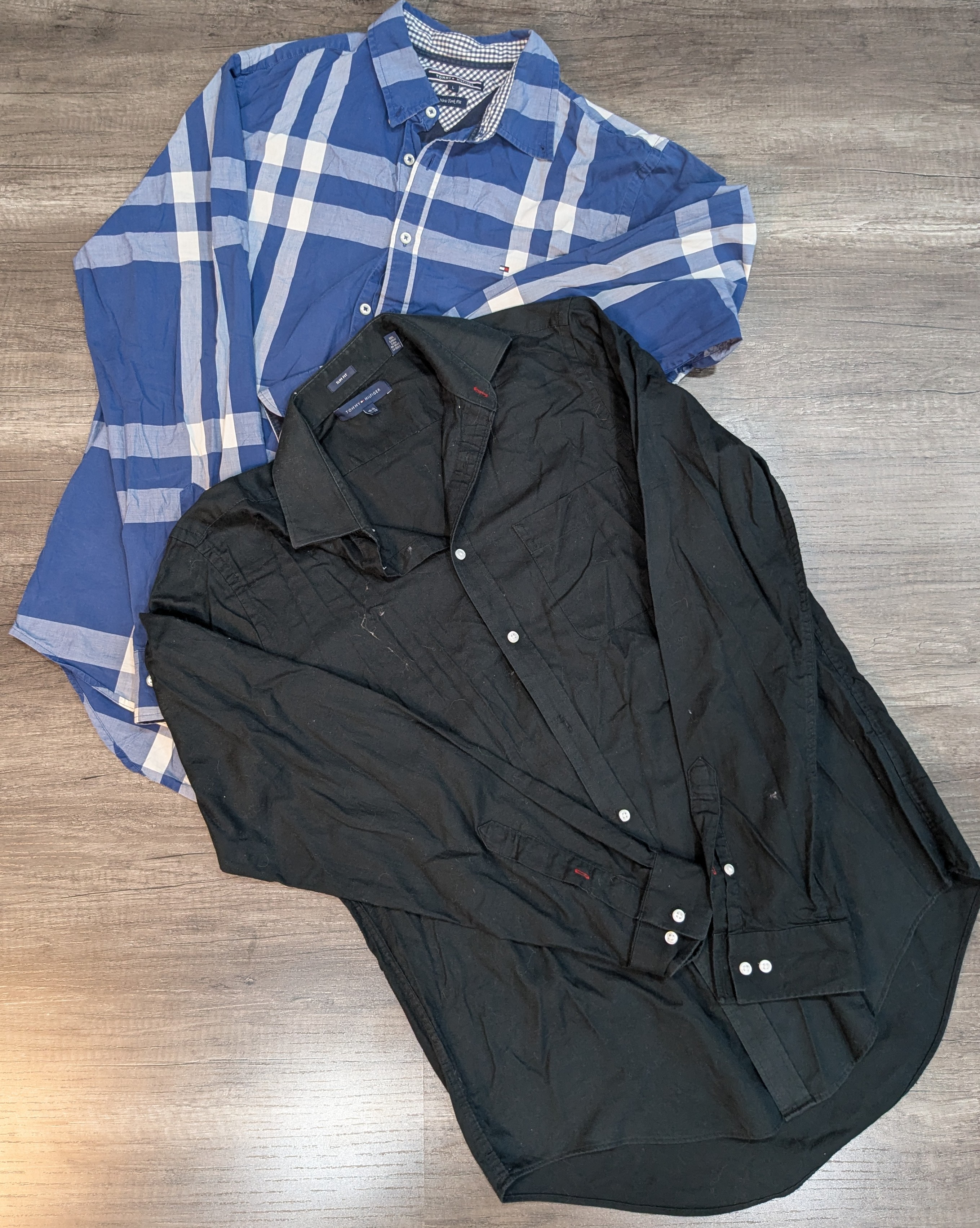 2034 - Tommy Hilfiger Full and Half Sleeves Shirts