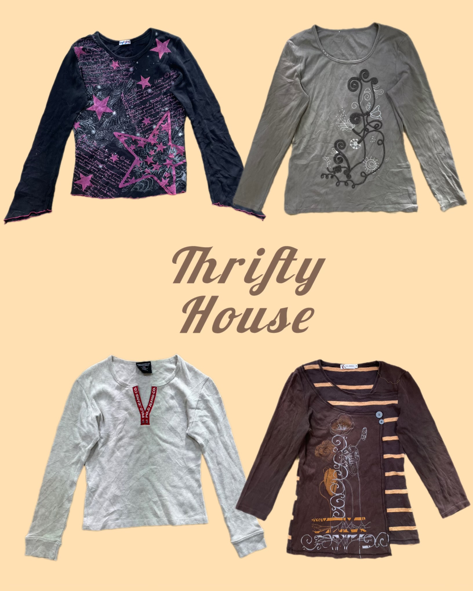 Y2k Aesthetic Baby Tees(TH/067)