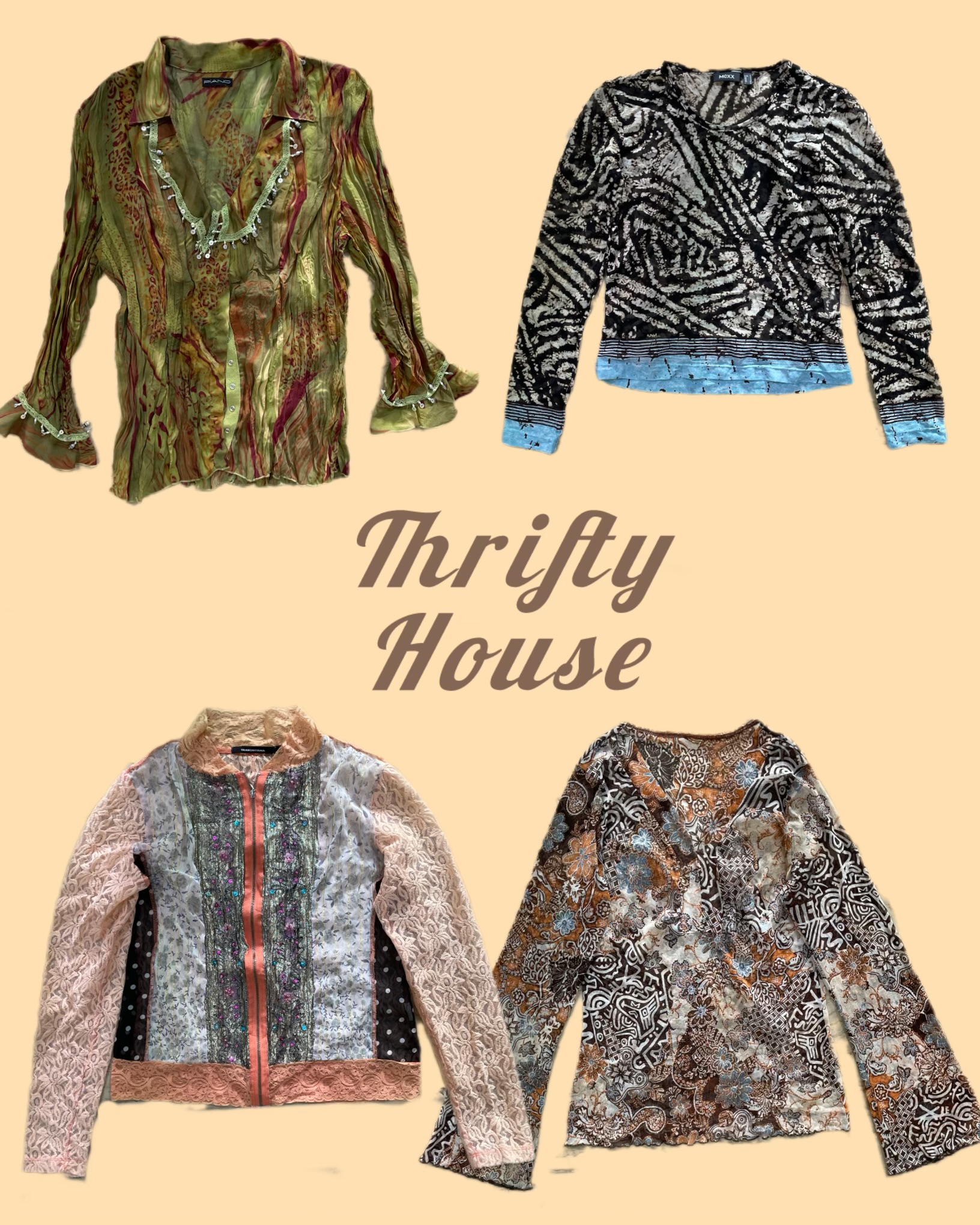 Retro Y2k Tops(TH/069)