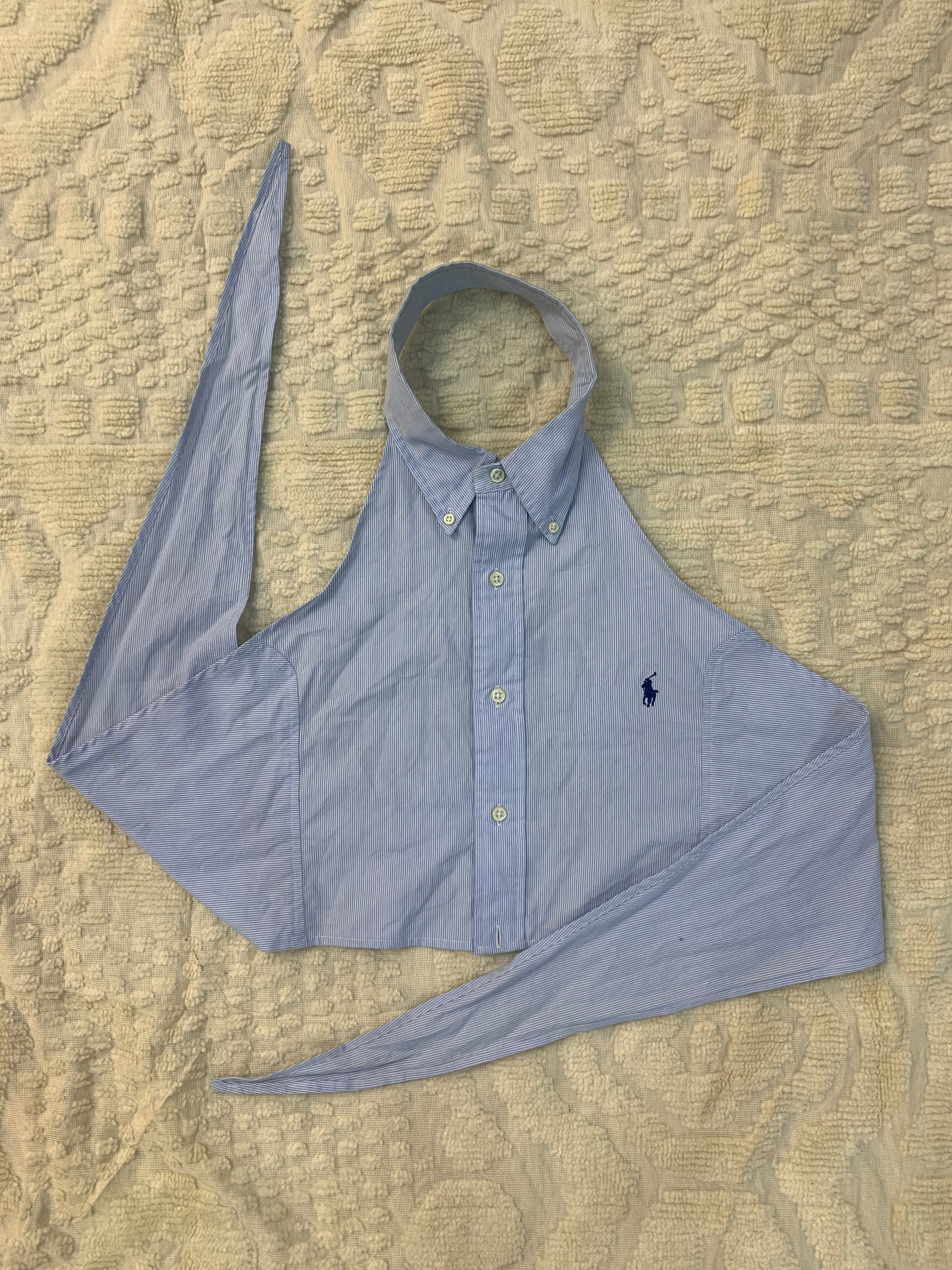 Top Halter Ralph Lauren en upcycling