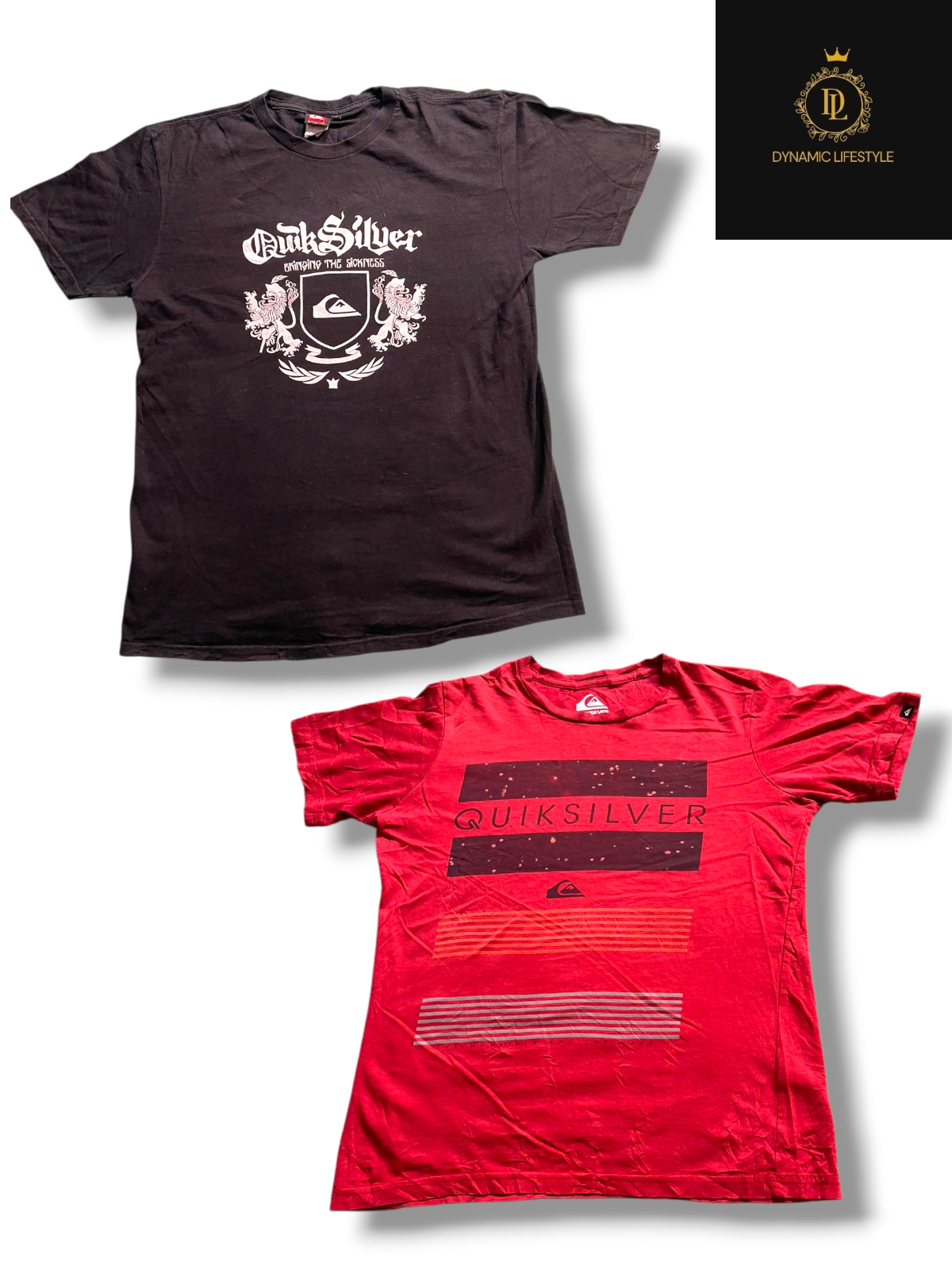 Timeberland quicksilver and brand x t shirts