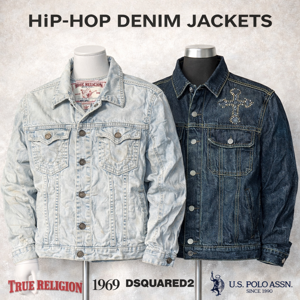 HIP HOP Denim Jackets Inc True Religion