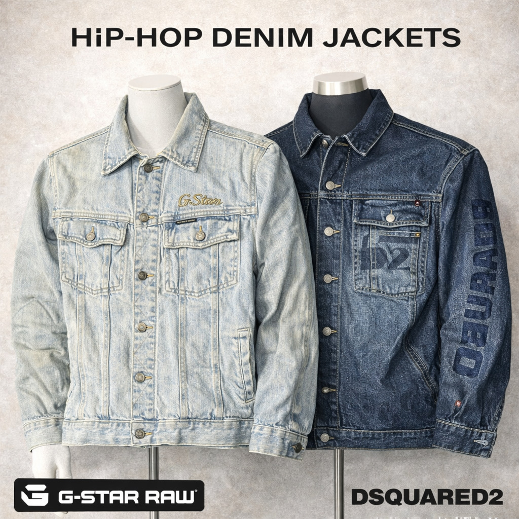Marken HIP HOP Denimjacken