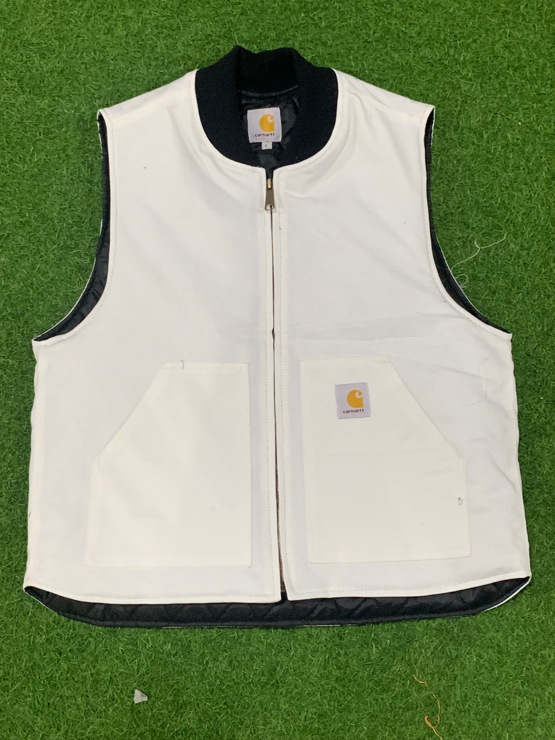 Carhartt Rework Style weiße Gilets