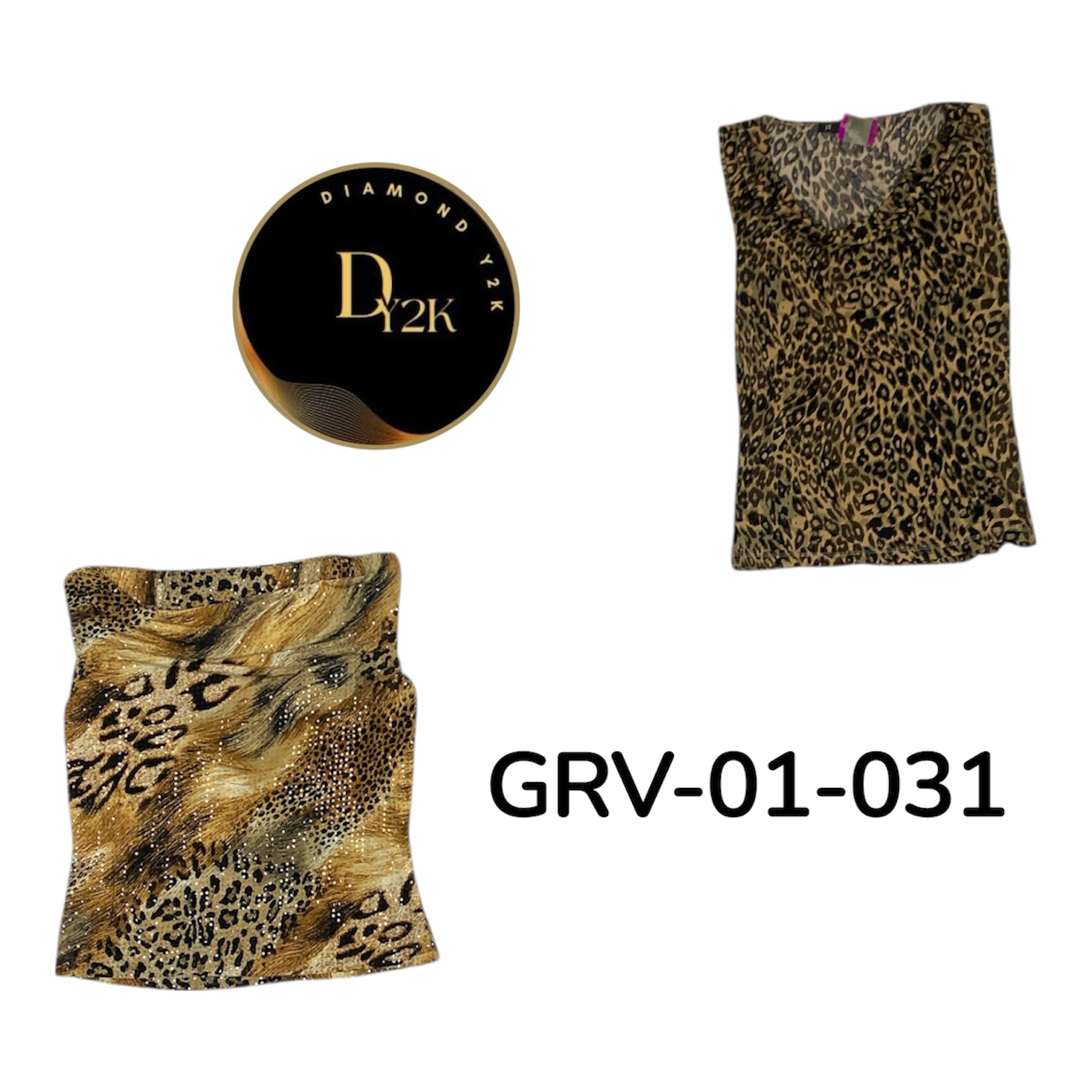 Retro Y2K Kurzarmbluse – 2000er Mode (GRV-01-031)