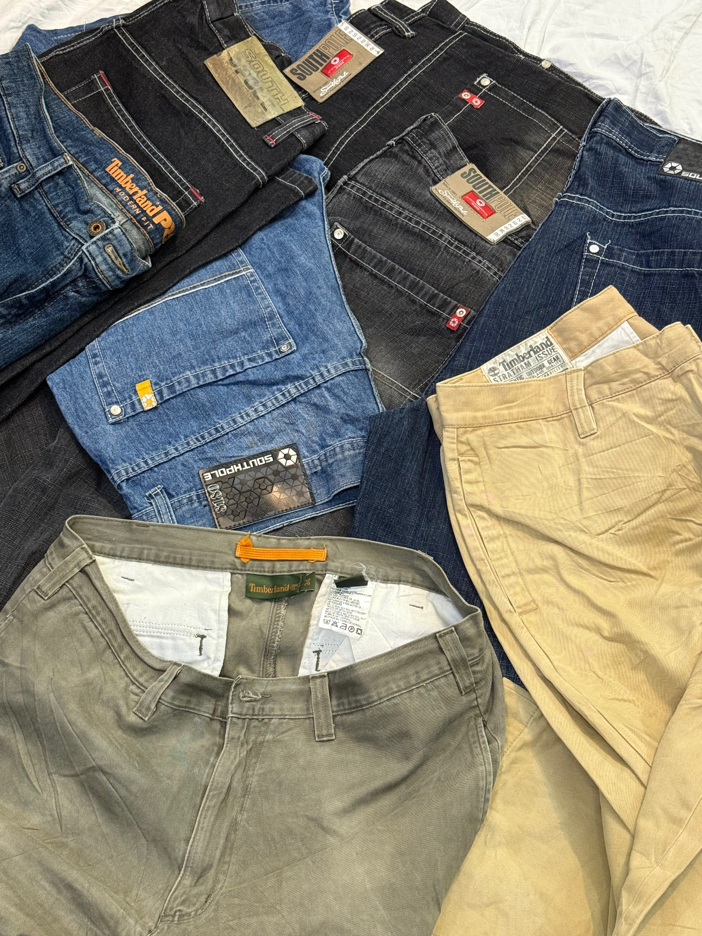 Mix South Pole and Timberland Jeans