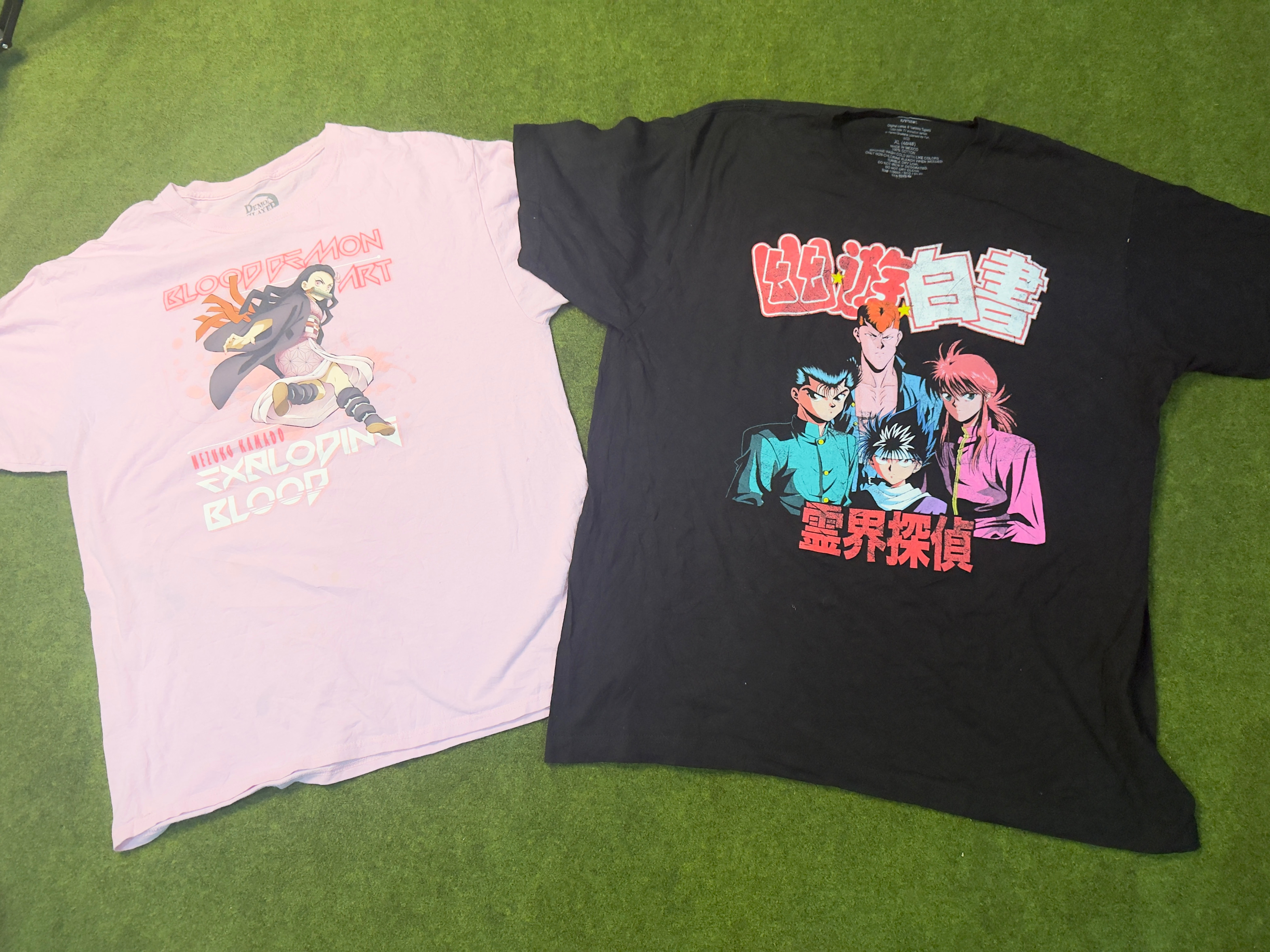 Japanese cartoon printed t shirts