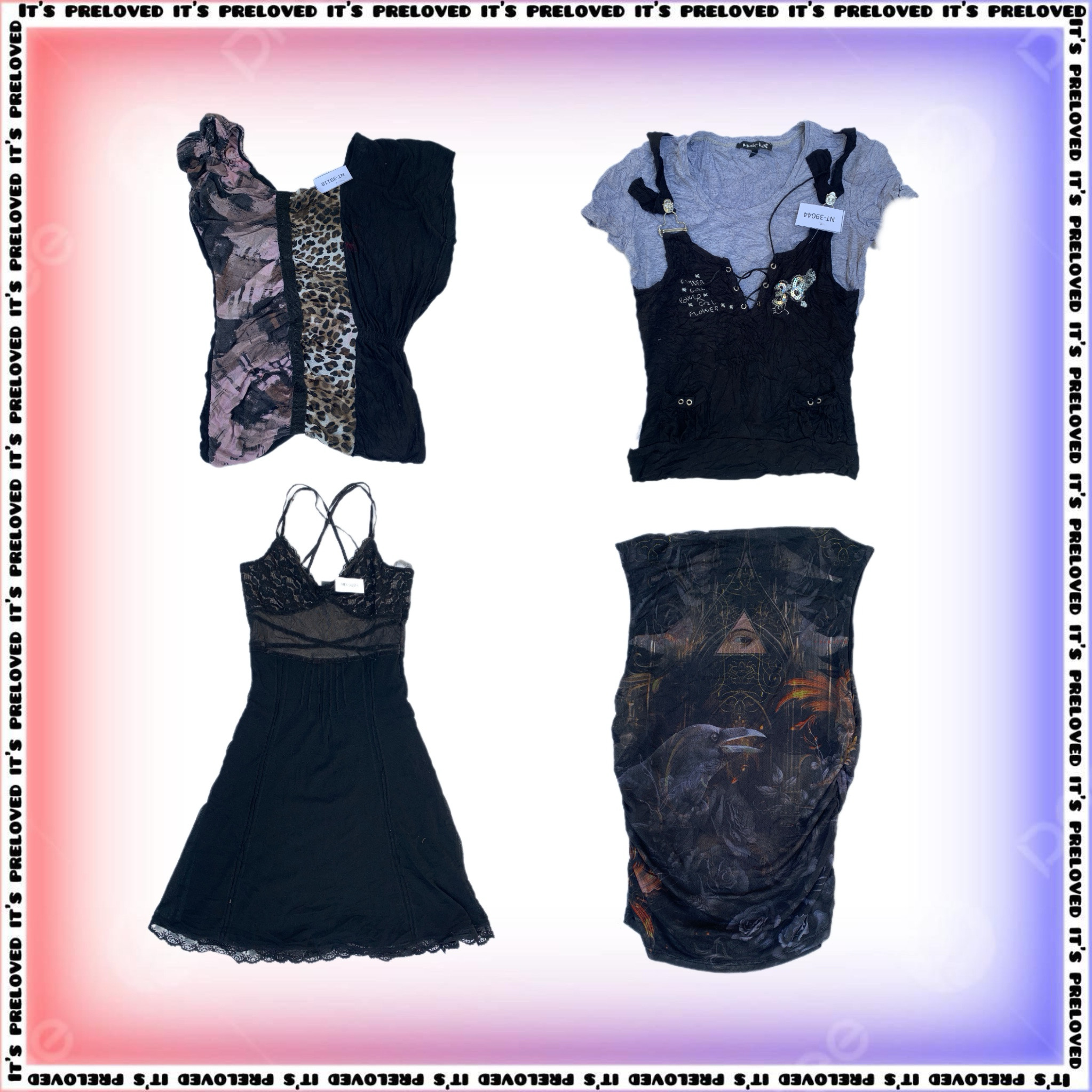 Soft Grunge Collection - tops, dresses, skirts (SS-1816)