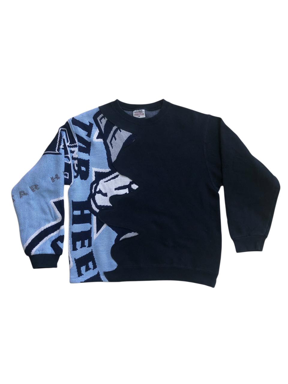 Upcycled Sweatshirt With Tapestry