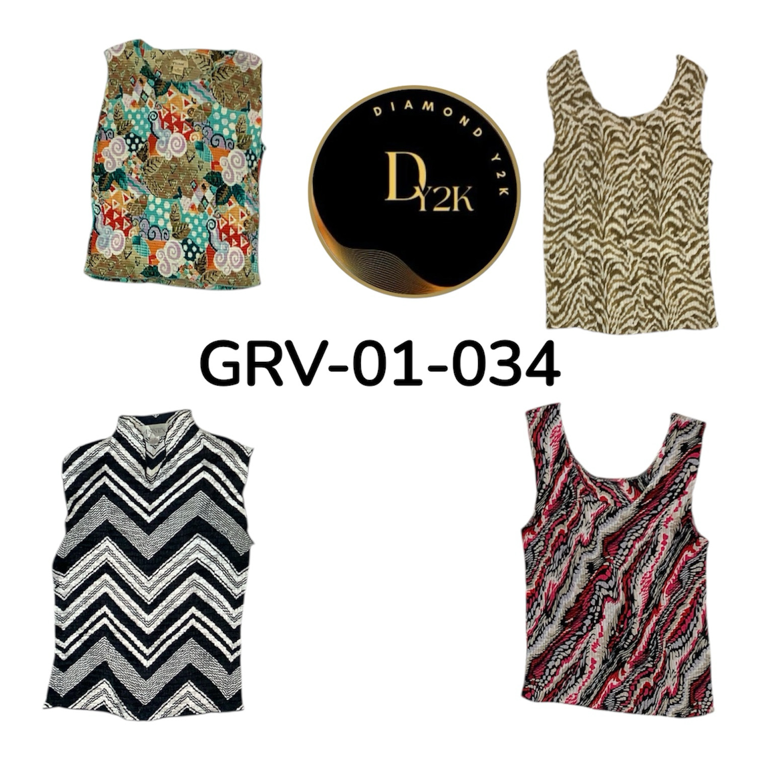 Classic Y2K Short Sleeve Blouse – bubble Summer Top (GRV-01-034)