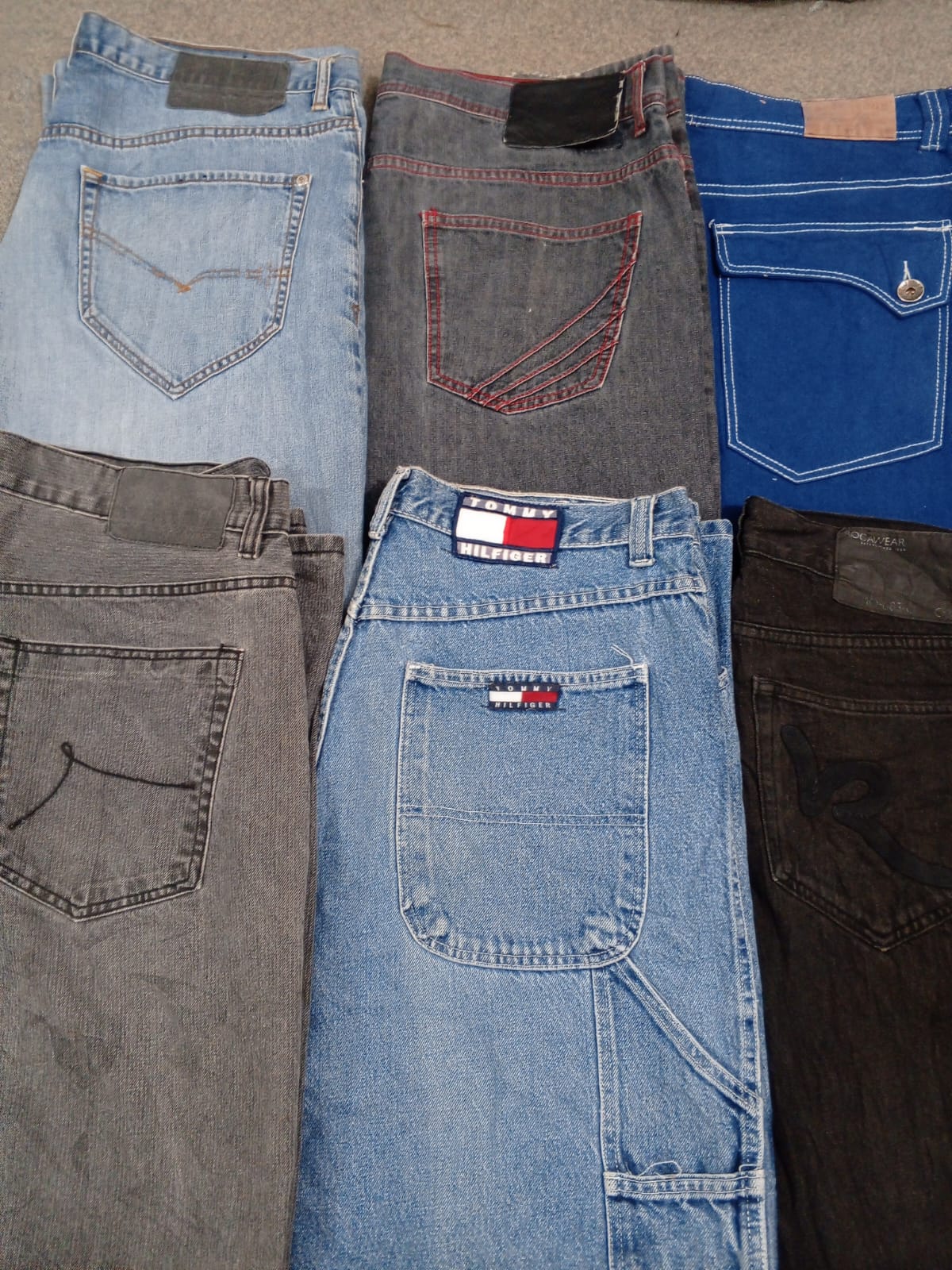 HD1295 Herren Baggy Hiphop Jeans