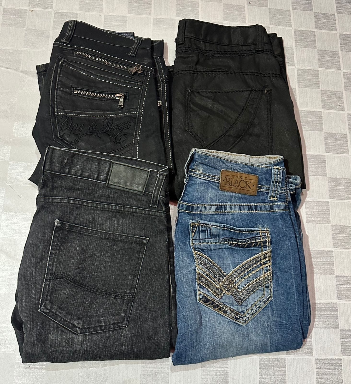 SOUTH POLE AND OTHER MIX BRANDS JEANS