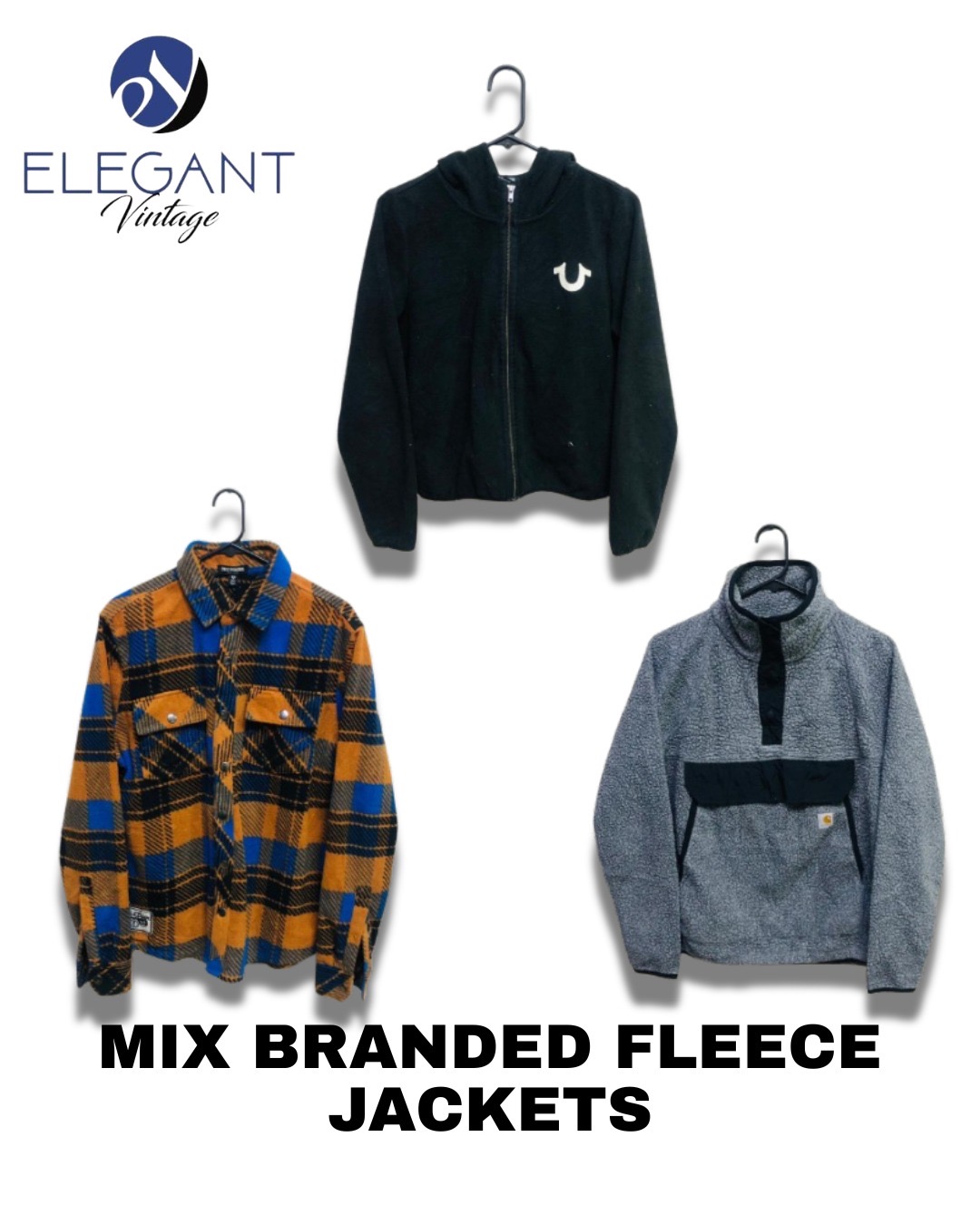 Mix Branded Fleecejacken - EVM0484