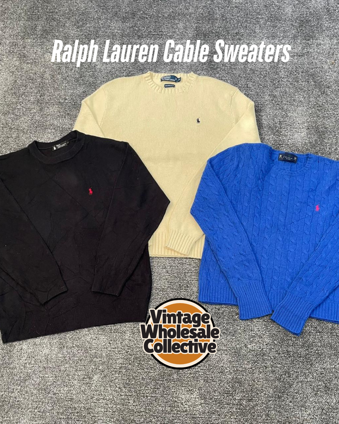 Ralph Lauren Cable Sweaters