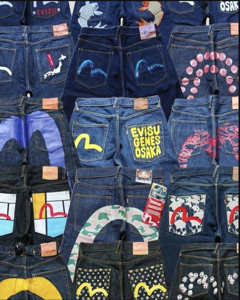 Evisu Jeans & Shorts Mix Bundle