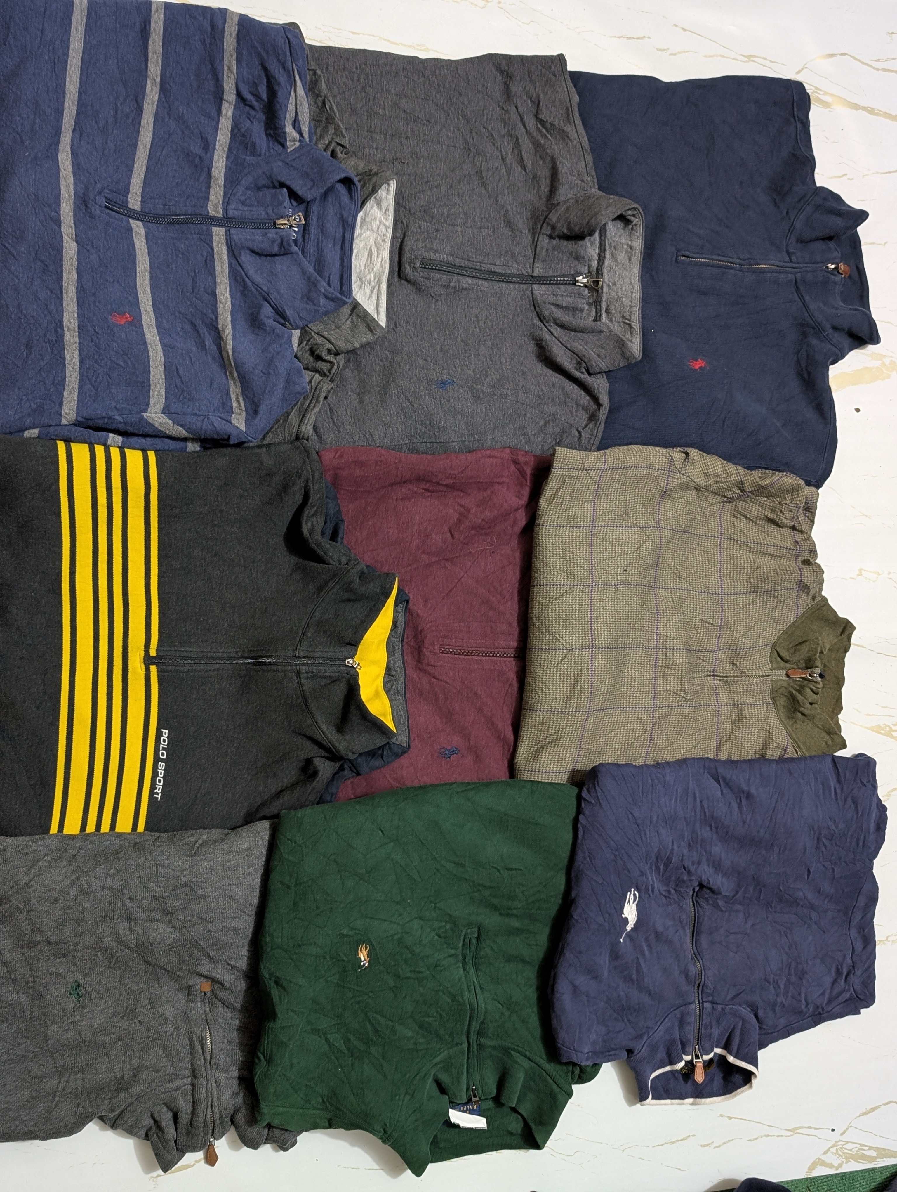 Polo Quarter Zip Pullover