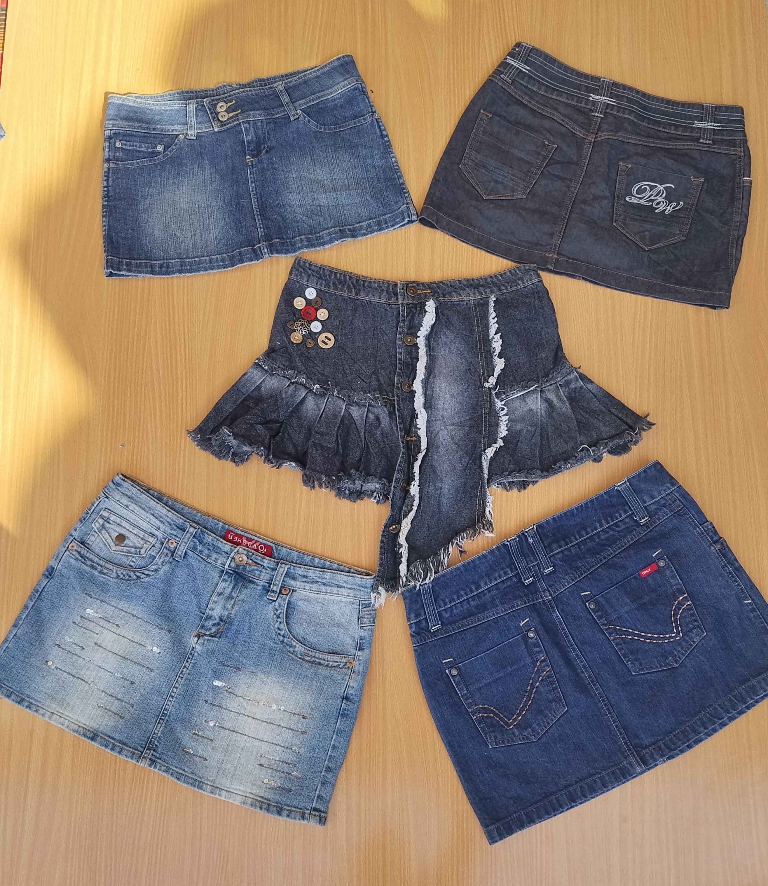 Gonna mini rosa donna e altre gonne mini (MSK-147)