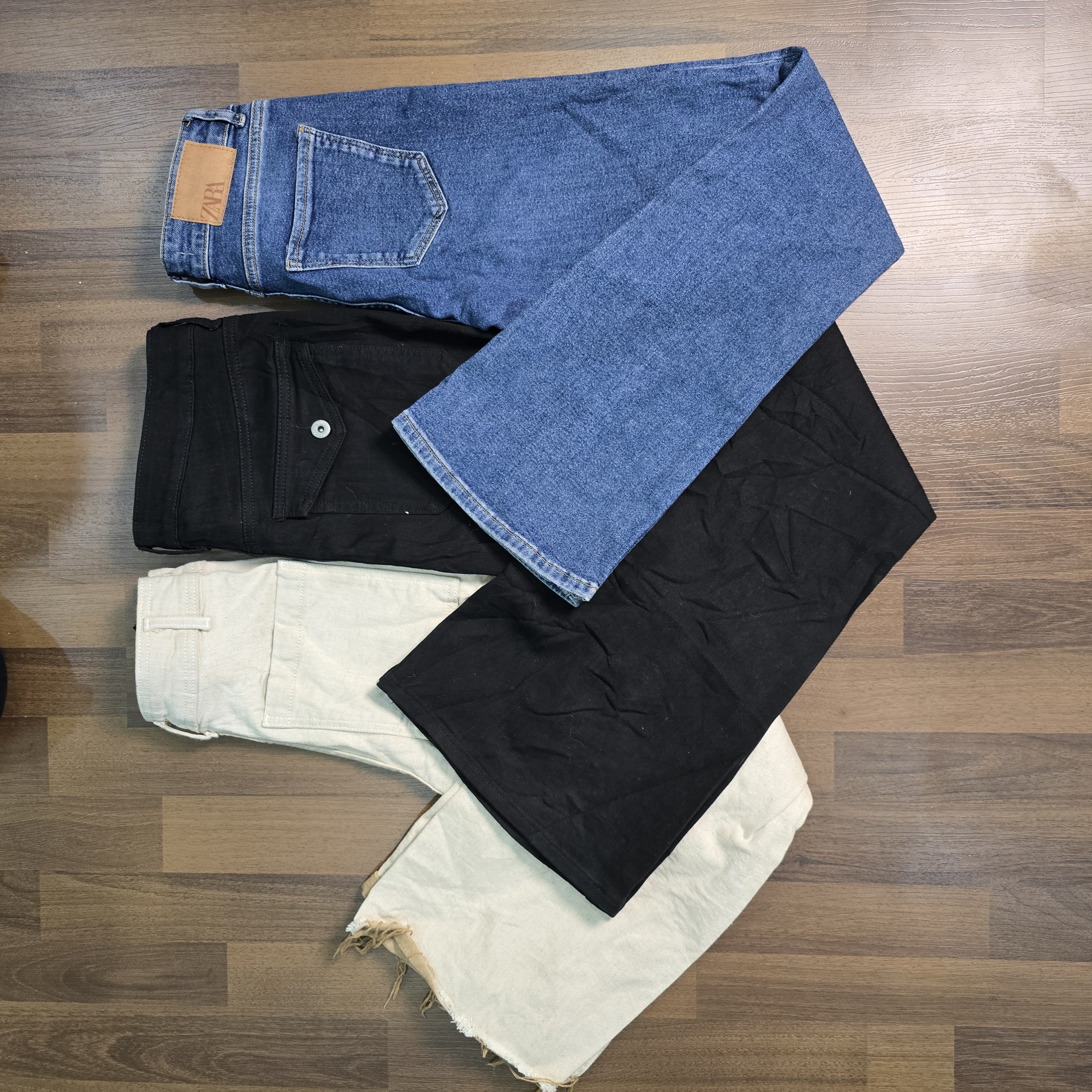 AV-0621 Unbranded Flare / Bootcut Jeans