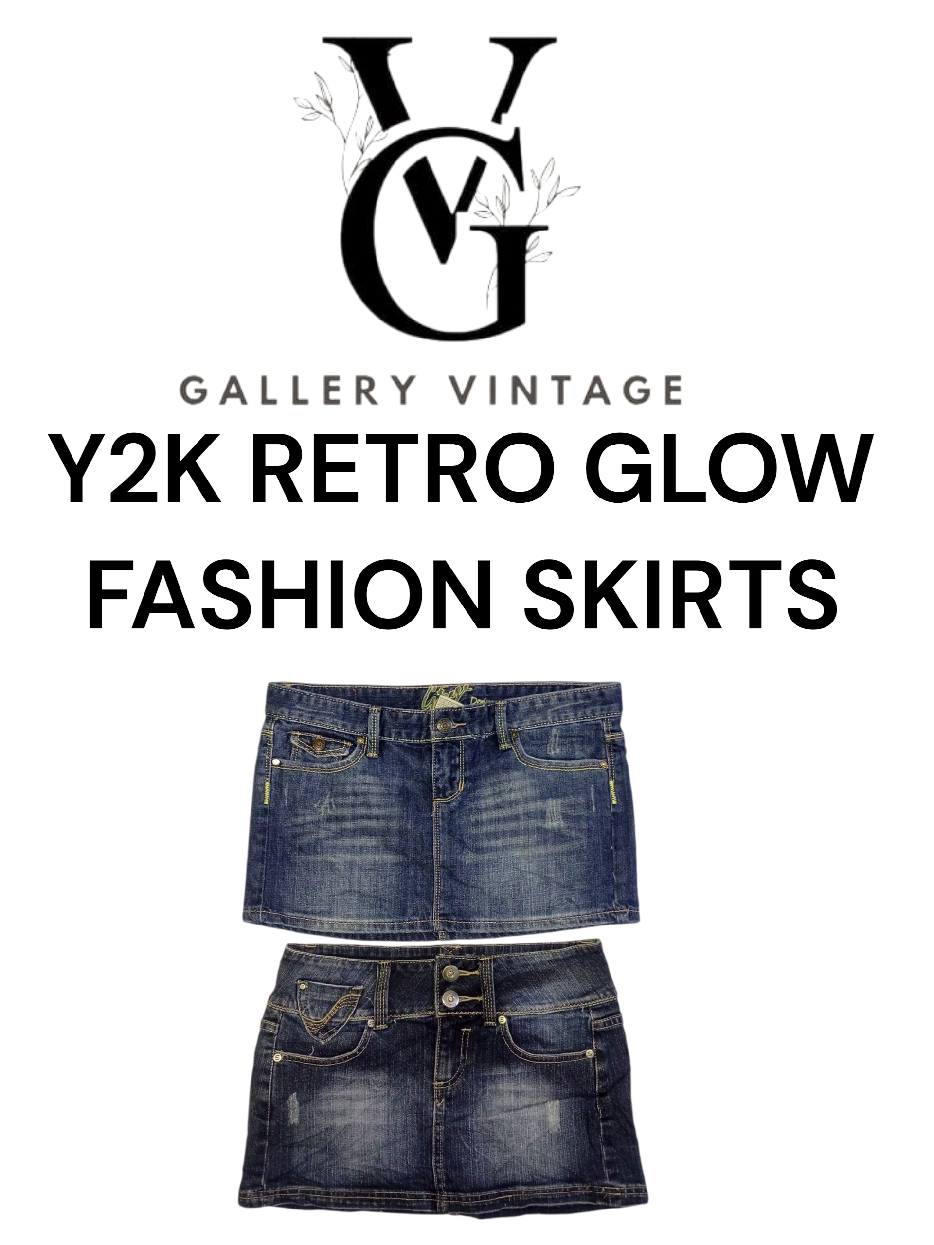Y2K RETRO GLOW FASHION SKIRTS