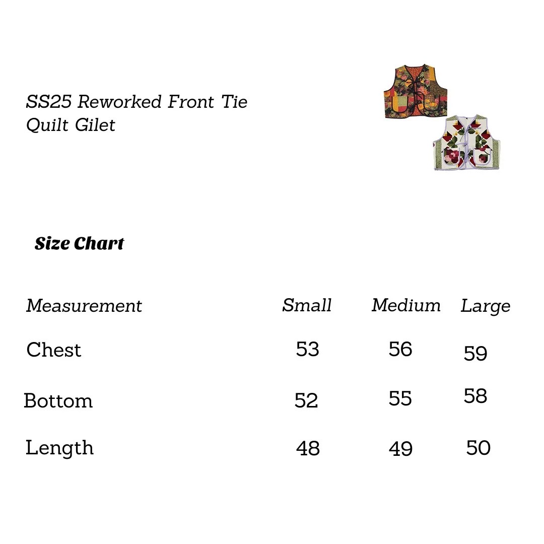 アップサイクルキルトジレ