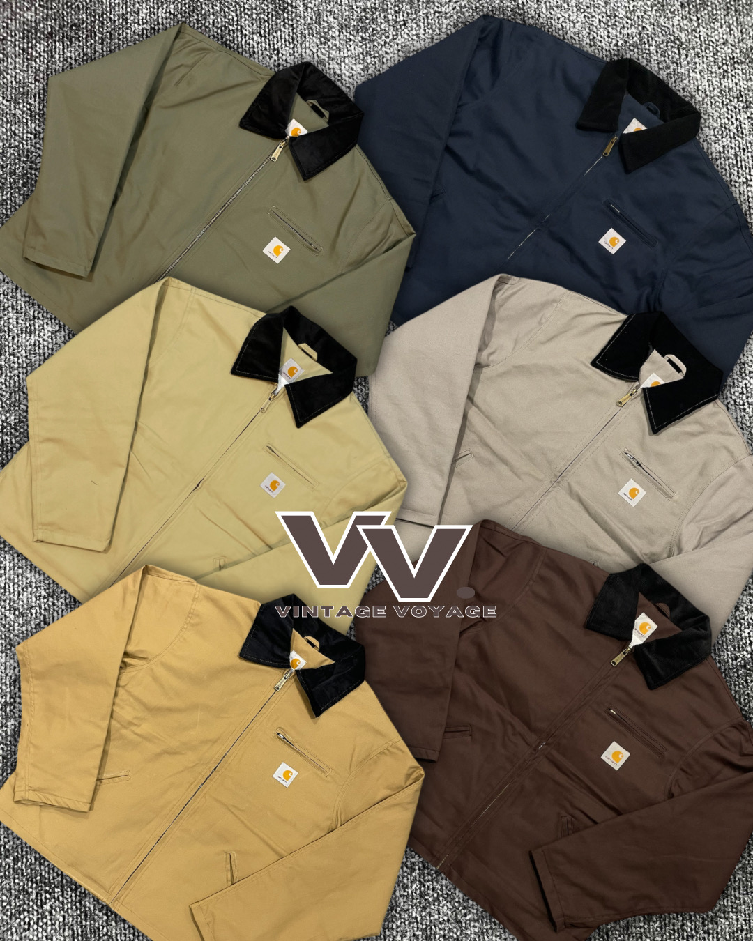 Carhartt reworked style mix colour Detroit jackets #12126