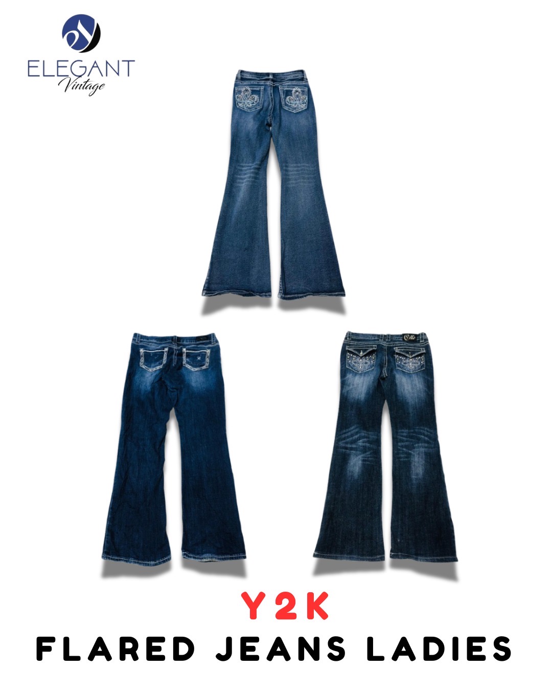 Y2K Schlagjeans Damen - EV1944