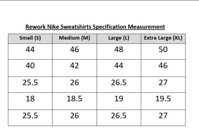 Nike Rework style patch work sweatshirt