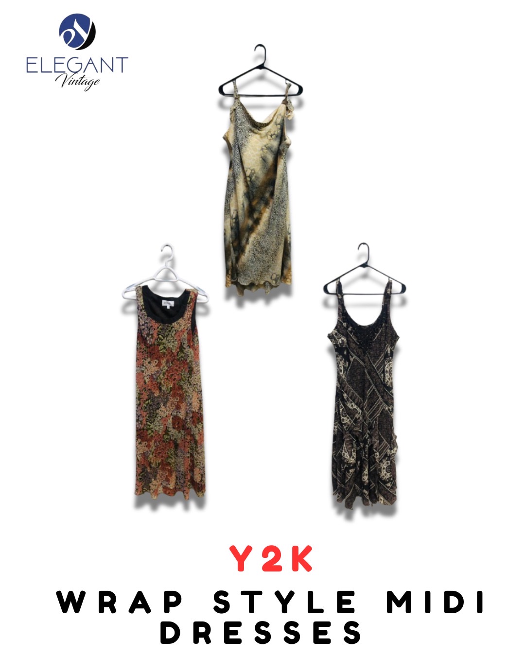 Vestidos Midi Estilo Y2K Warp - EV1955