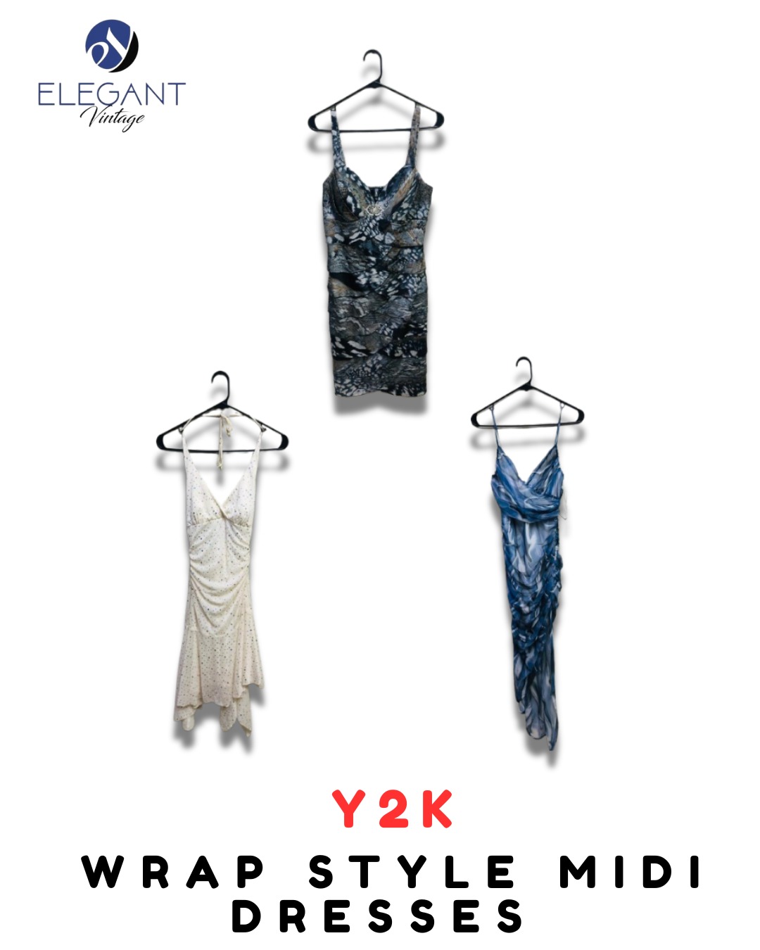 Vestidos Midi Estilo Y2K Warp - EV1959