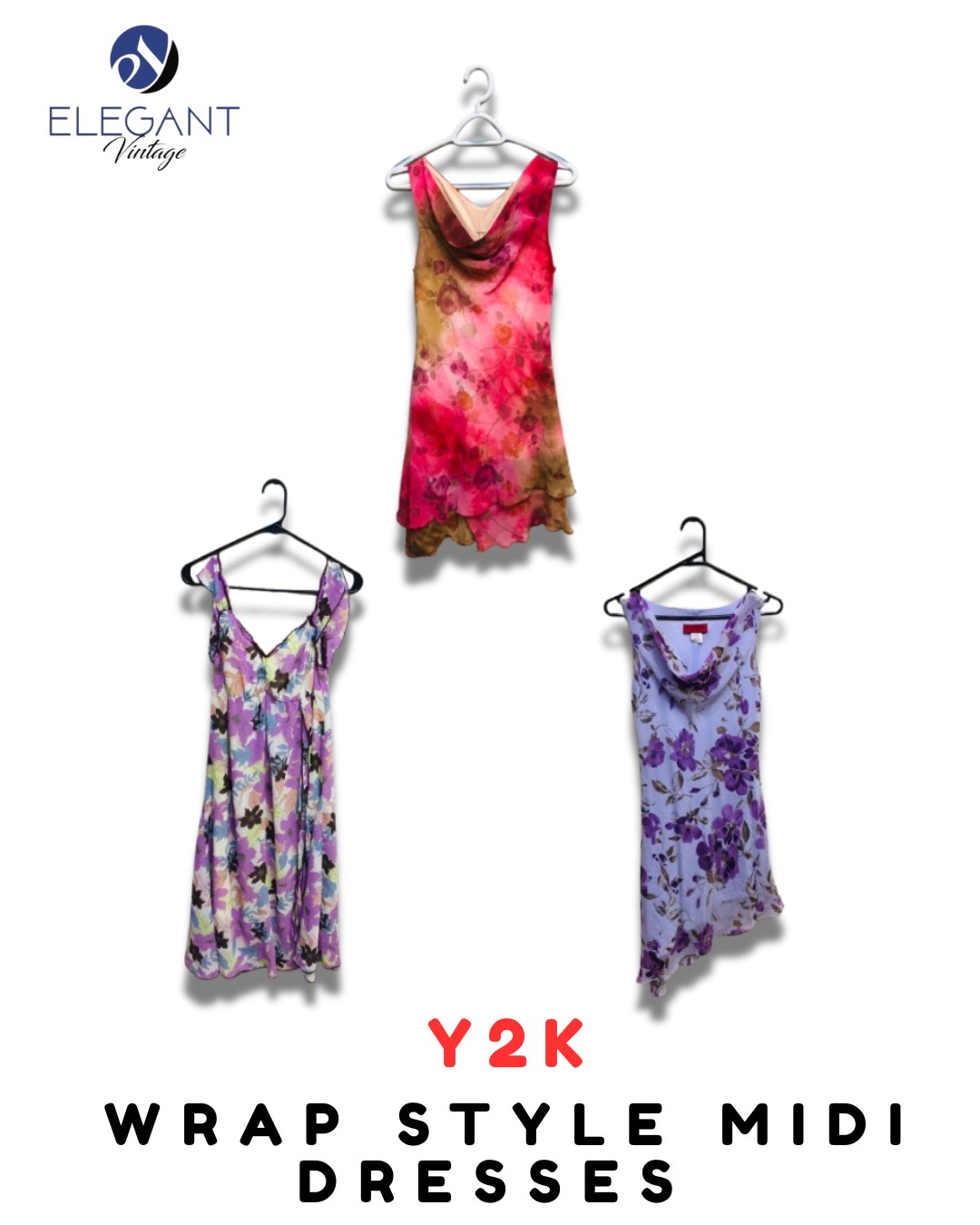 Vestidos Midi Estilo Y2K Warp - EV1961