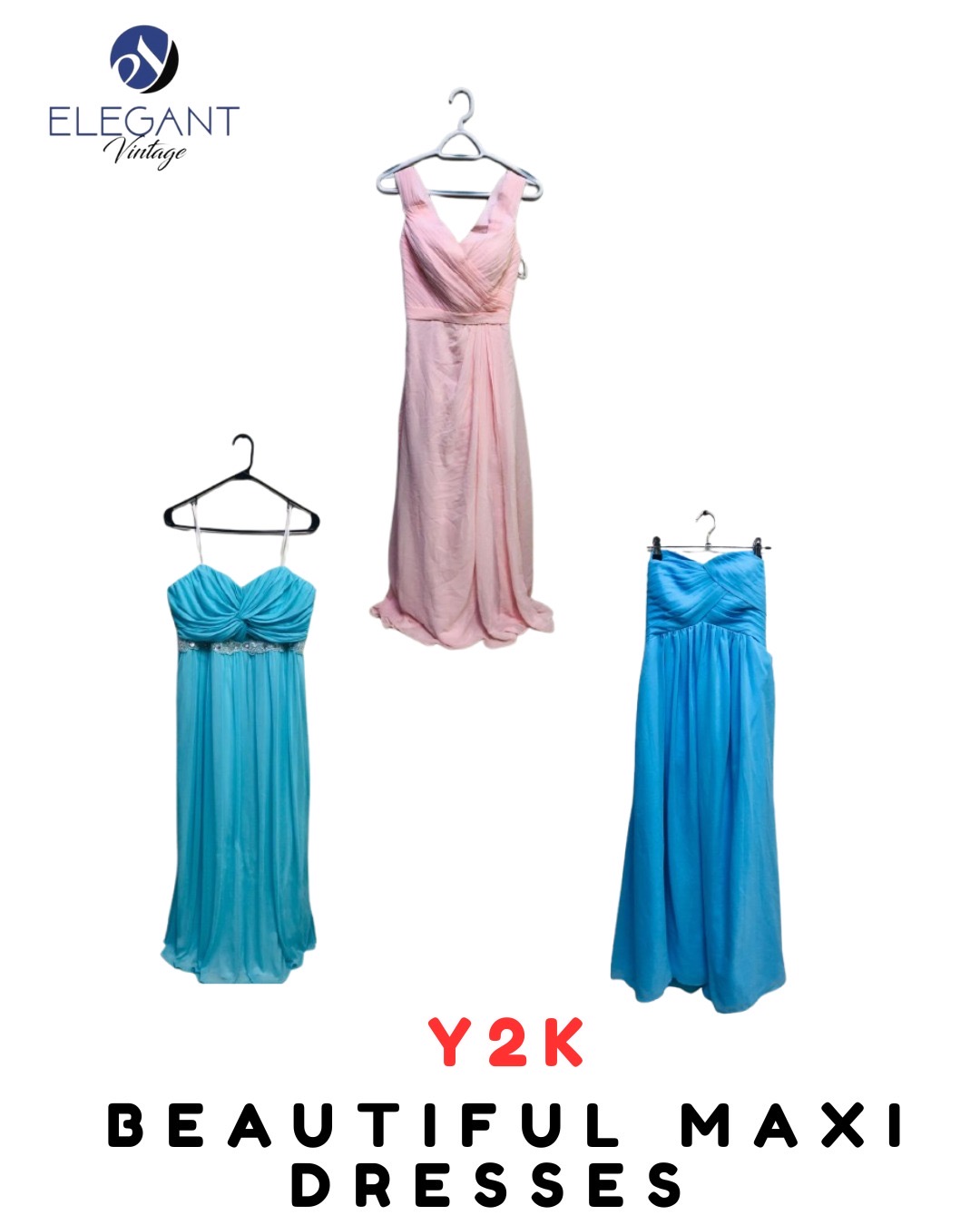 Y2K Beautiful Maxi Dresses - EV1973