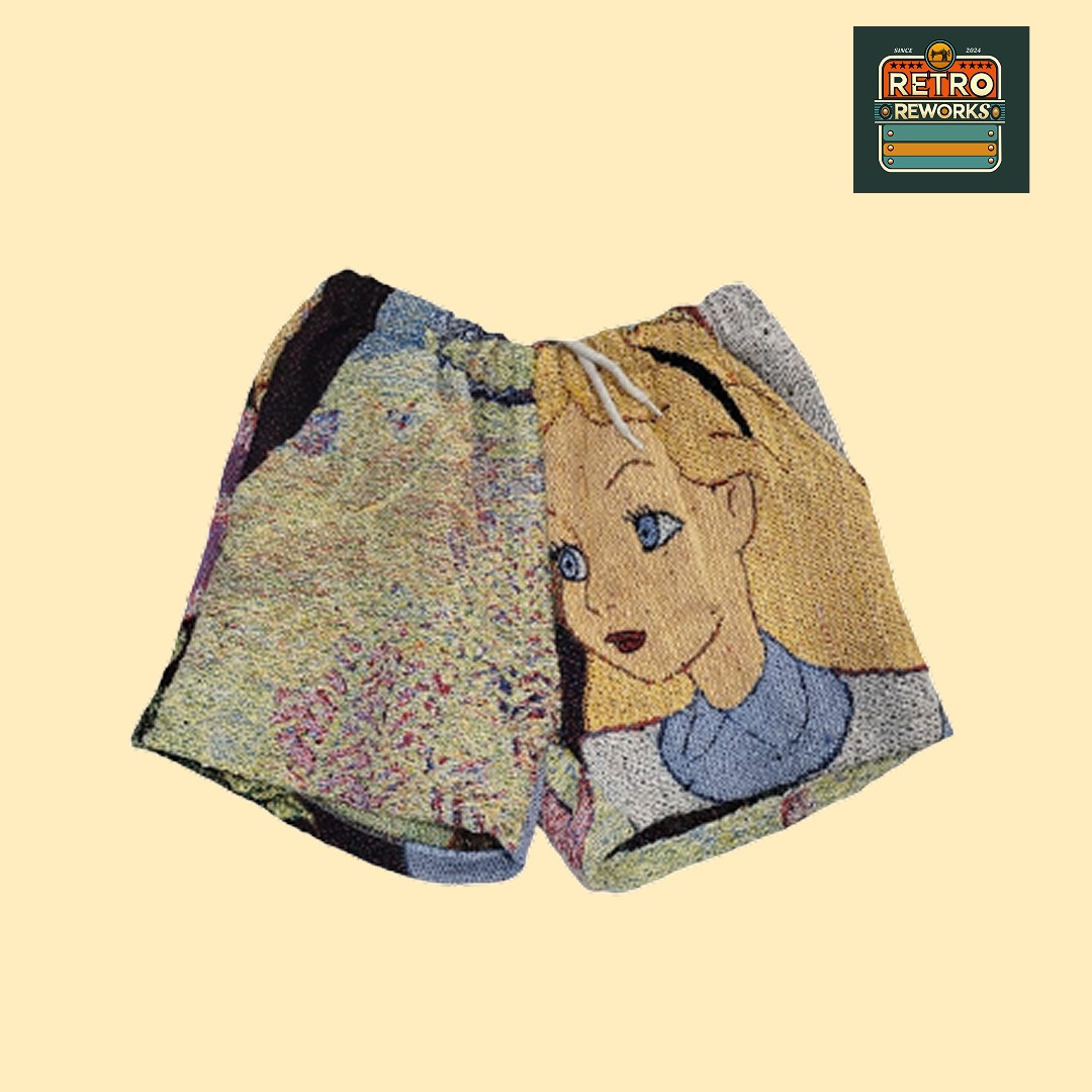 Upcycled Tapestry Shorts