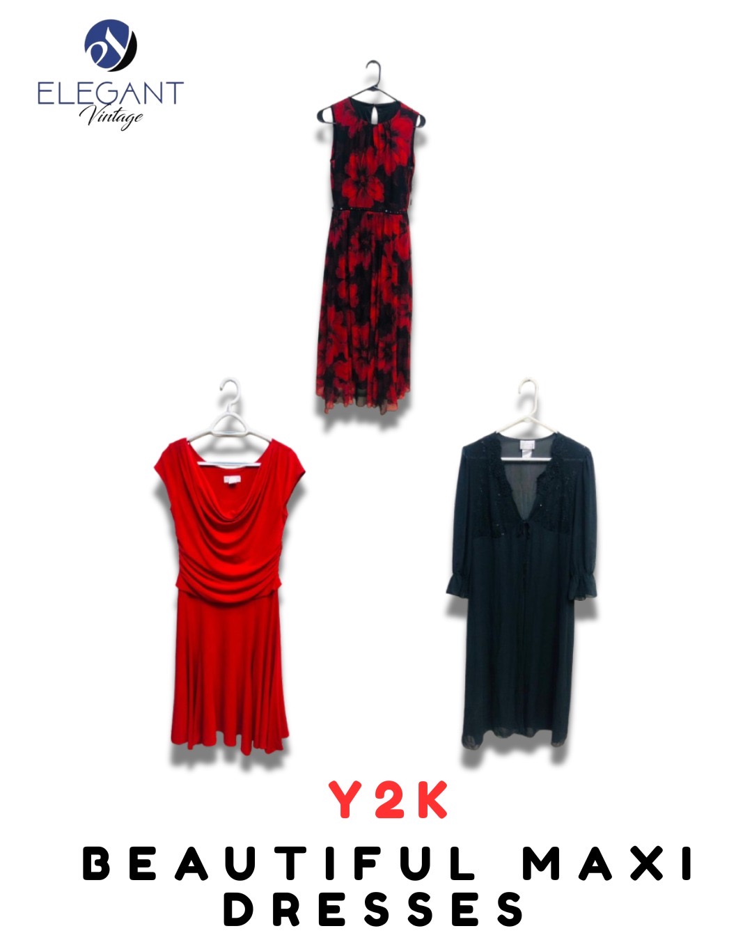 Y2K Belle Maxi Dresses - EV1985