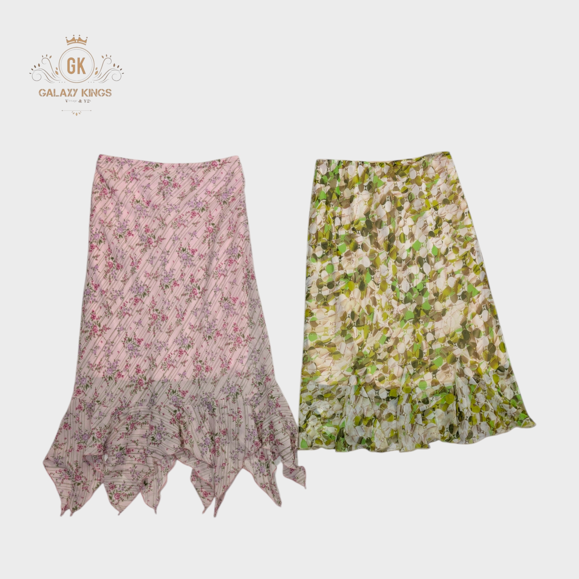 Y2K Flowery Sexy Skirts