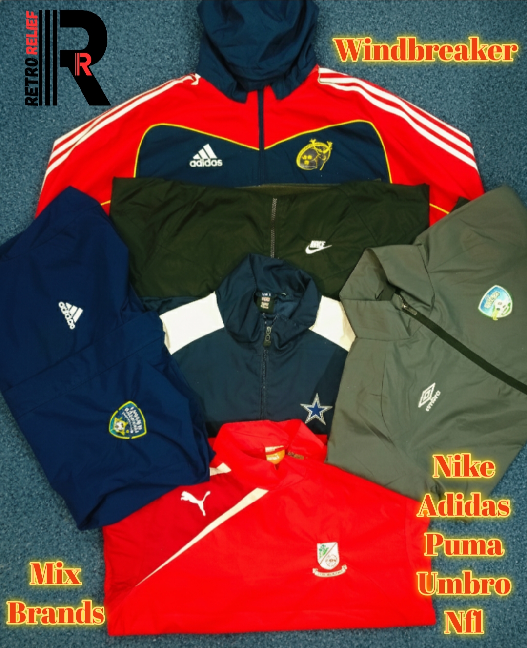 Giacca a vento Mix brands