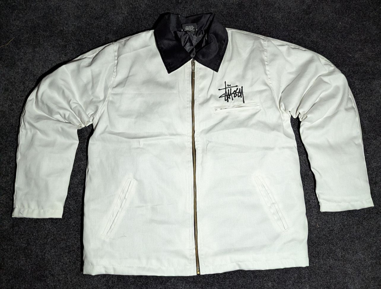 Rework style Stussy Detroit jacket