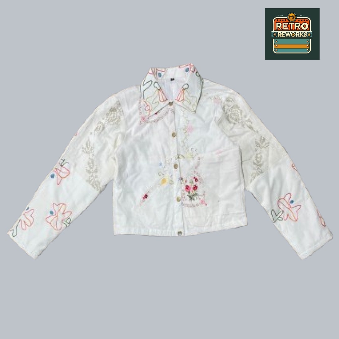 アップサイクリング テーブル クロス ジャケット