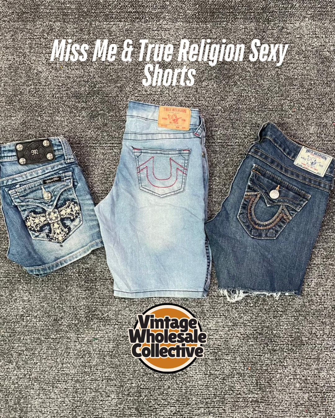 Miss Me & True Religion Sexy Shorts - (12/01)