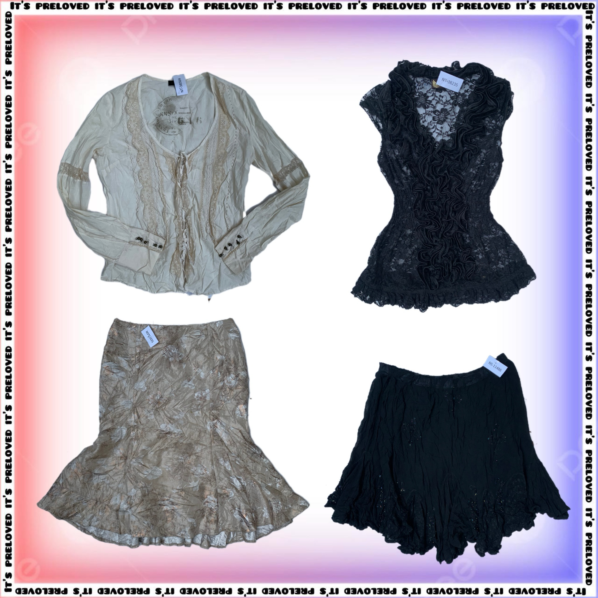 Ethereal Affair - Camis, Tops, Corset and Skirts (SS-1822)