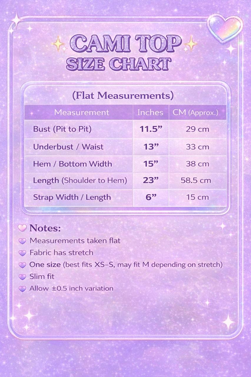 Y2K Chick inspired Cami/Halter/Butterfly Tops (R)