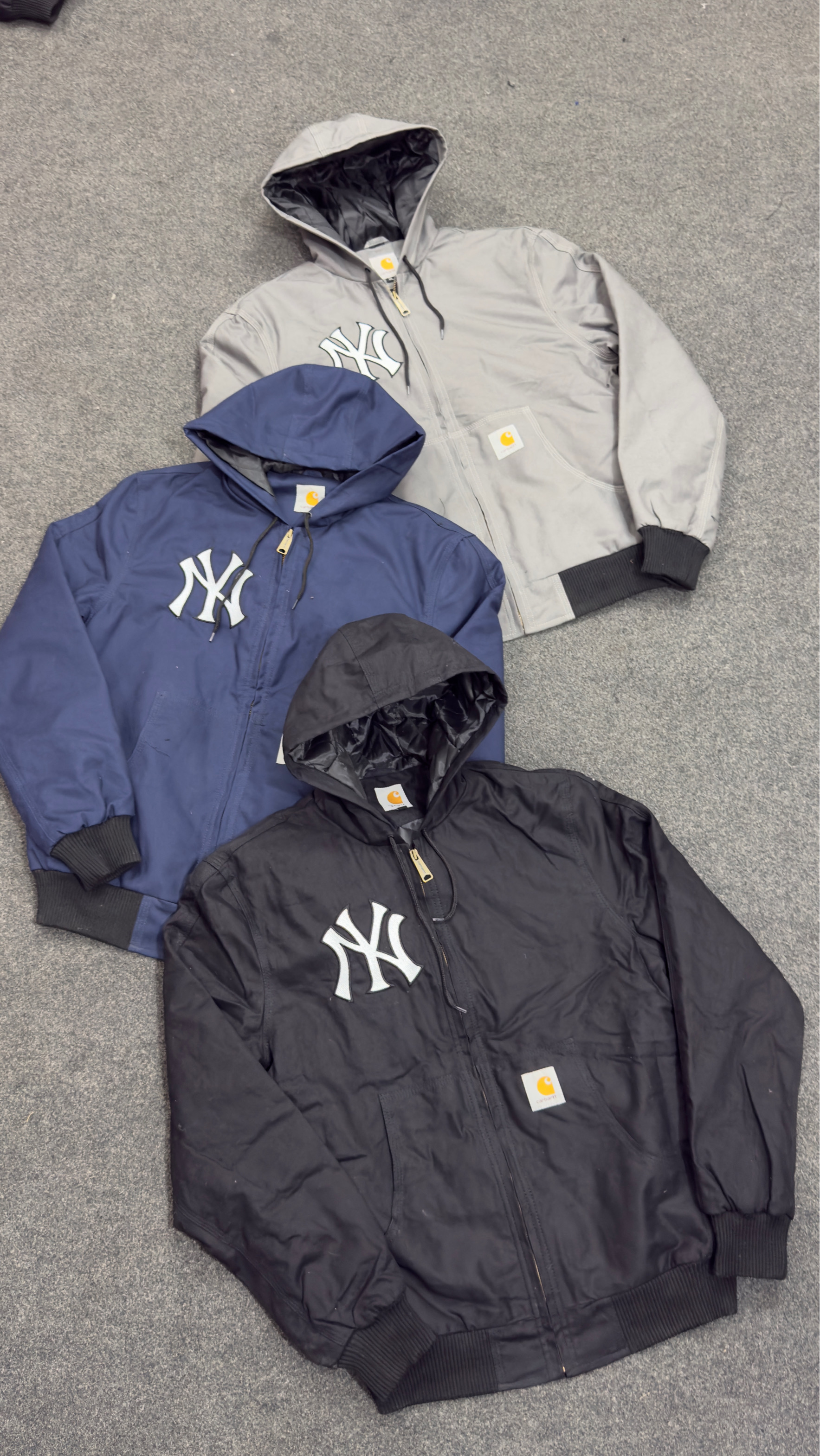 Carhartt x NY Active Wear Rework Style Jackets (7 pcs), (CNY -001)