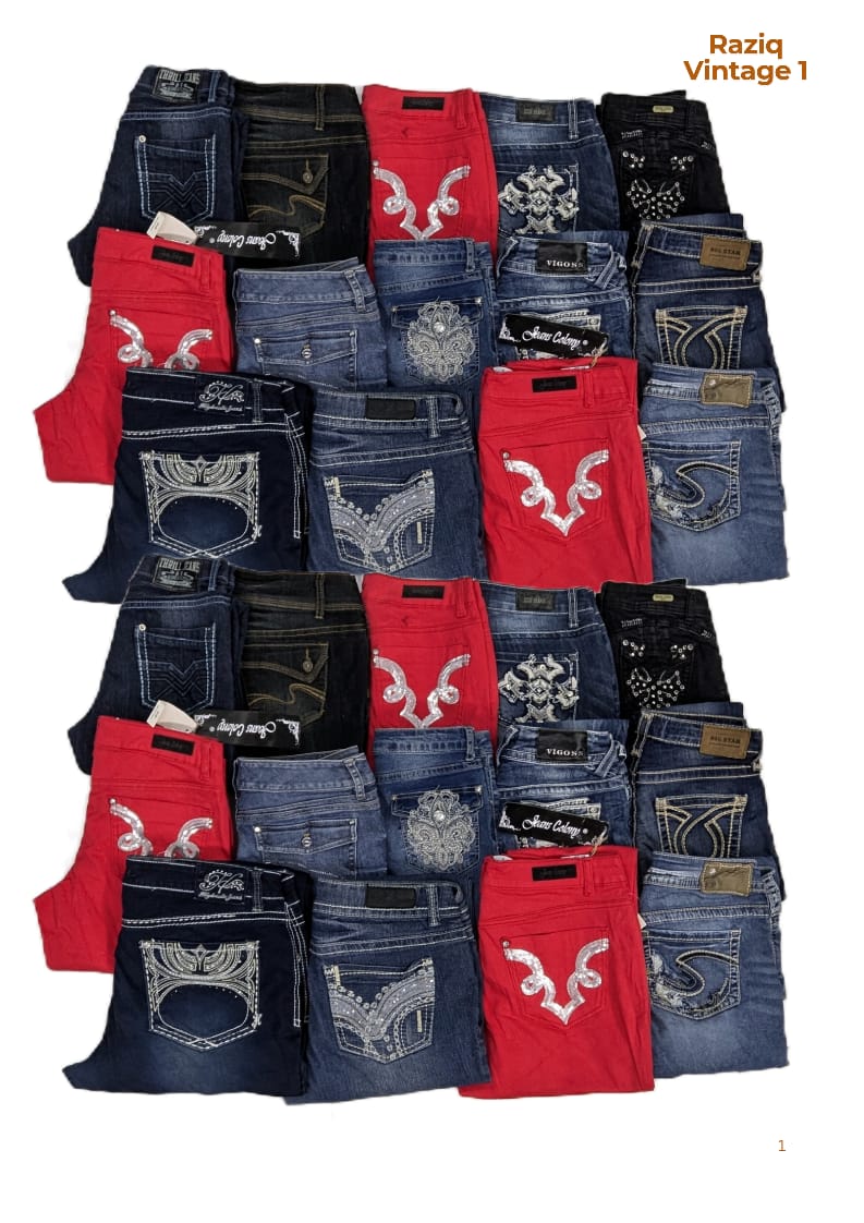 💥 RV1728 Y2K Women Straight Jeans