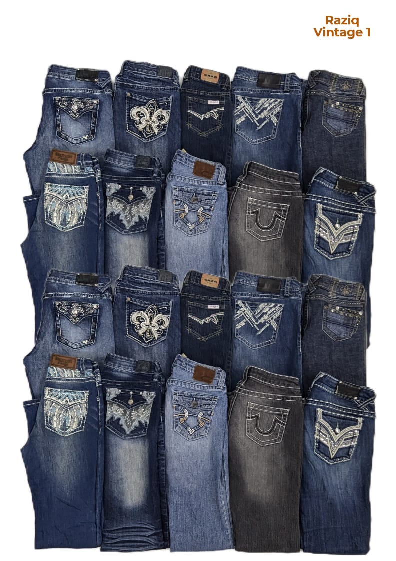 💥 RV1729 Y2K Pantalon Bootcut Femme