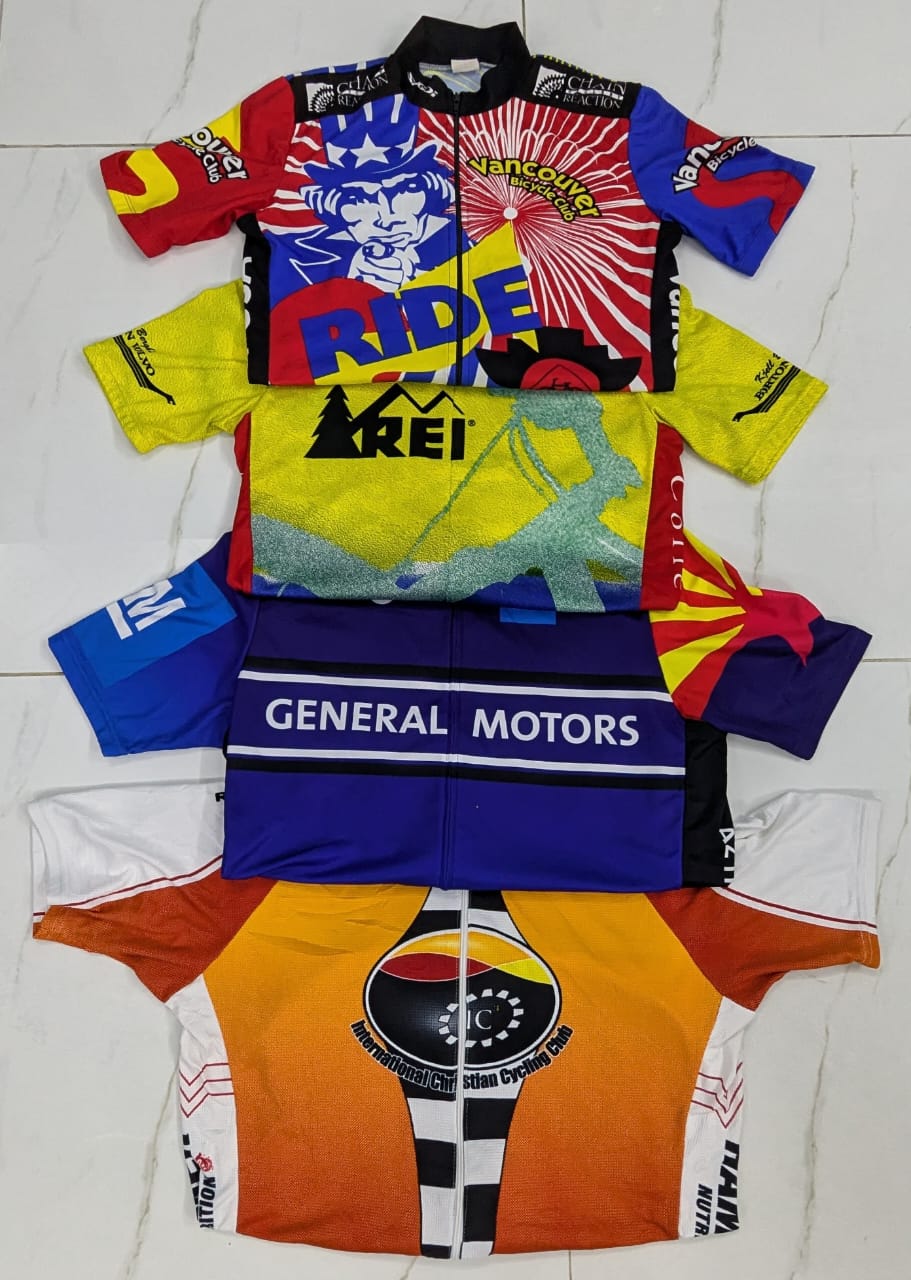 💥 RV1731 T-shirts de cyclisme sportifs