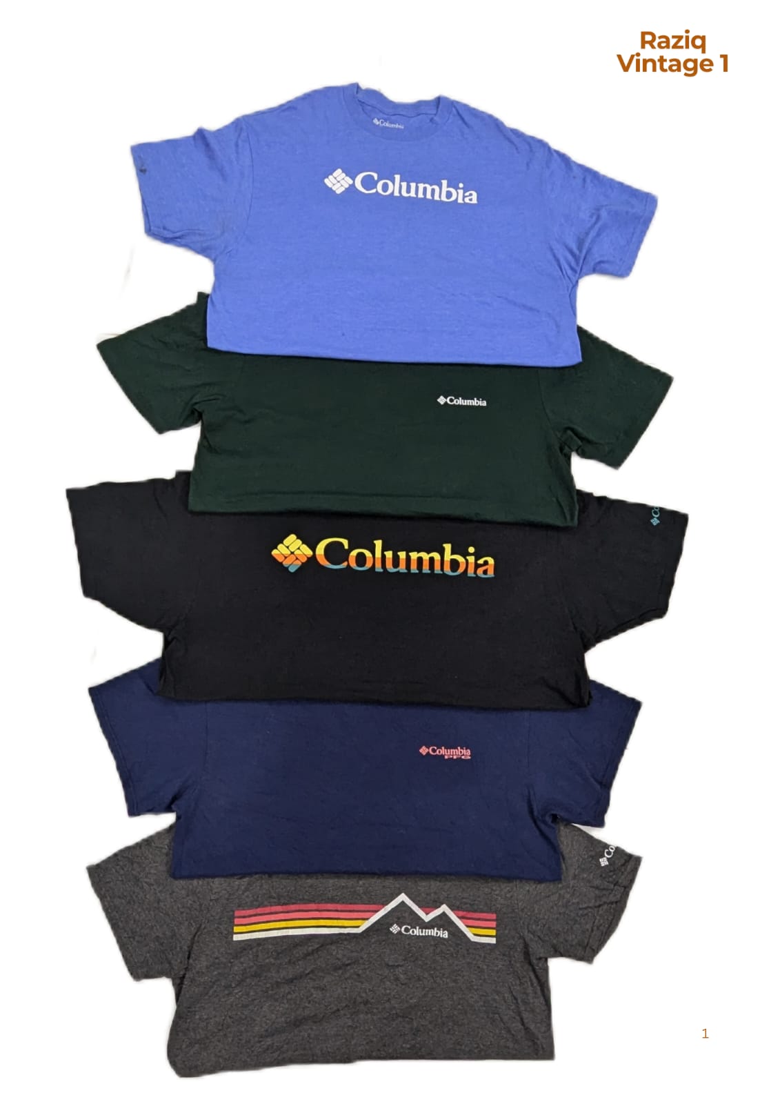 💥 RV1732 Columbia Tshirts