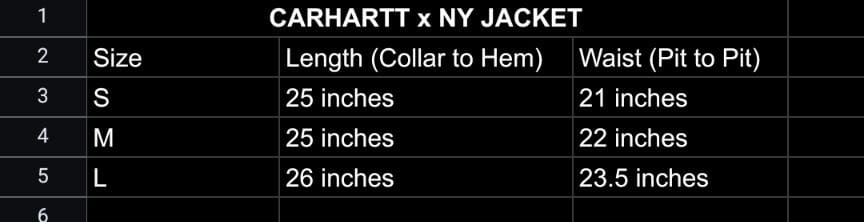 Carhartt x NY Active Wear Rework Style Jackets (7 pcs), (CNY -003)